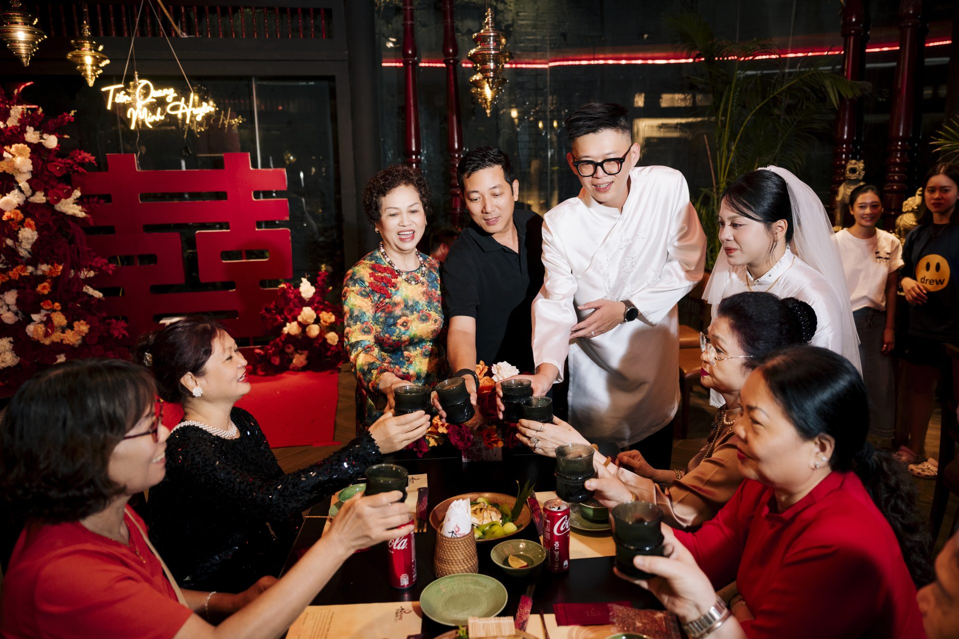 Nhà hàng tiệc cưới mang đậm không gian Bắc Bộ truyền thống giữa lòng Hà Nội