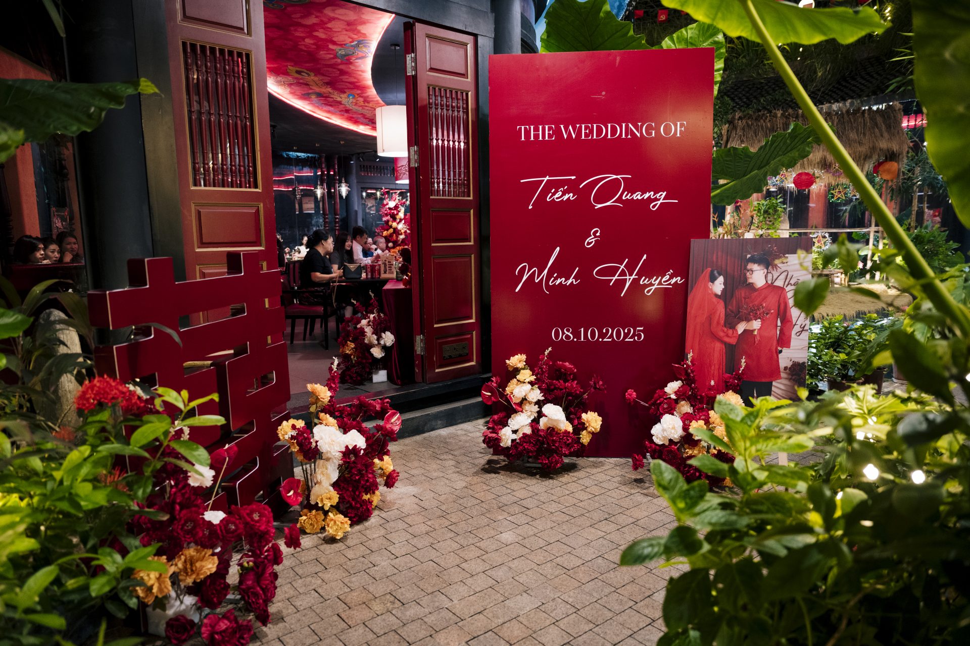 Nhà hàng tiệc cưới mang đậm không gian Bắc Bộ truyền thống giữa lòng Hà Nội