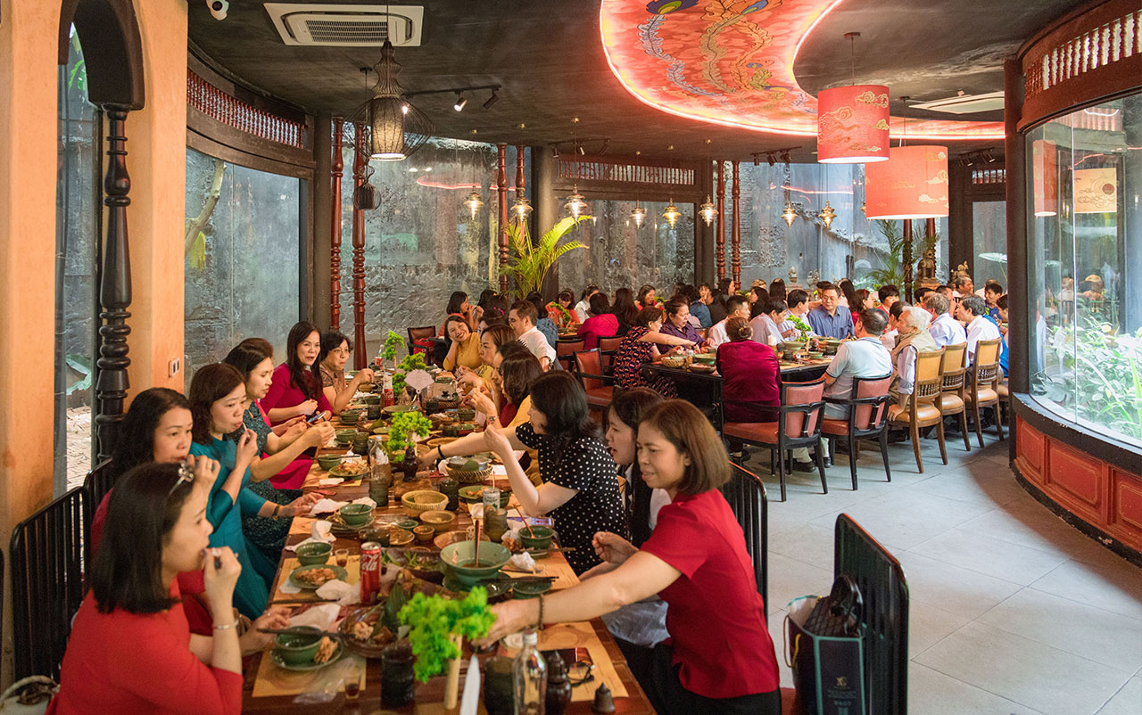 Nhà hàng tiệc cưới giữa không gian di sản nơi tình yêu kết nối hai phương trời